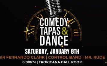 Comedy, Tapas & Dance cancelled after Tropicana Ball Room safety decision