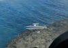 30ft powerboat grounded at Blowing Rock