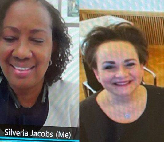 Prime Minister Silveria Jacobs has first meeting with State Secretary Alexandra van Huffelen