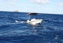 Coast Guarders rescue sinking boat near Point Blanche