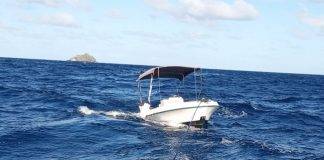 Coast Guarders rescue sinking boat near Point Blanche