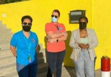 Minister of Justice Richardson visits Asha Stevens Hillside Christian School and reviews Safety & Security