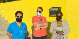 Minister of Justice Richardson visits Asha Stevens Hillside Christian School and reviews Safety & Security