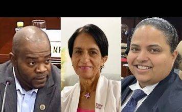 The opposition factions Emmanuel, PFP and UD press conference