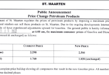 DIV TEZVT Price Increase for Gasoline and Diesel (Effective February 5 2022)