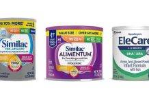 Recall Infant Formula