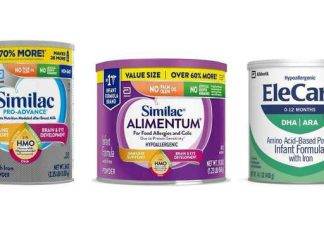 Recall Infant Formula