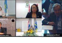 Prime Minister Jacobs attends bilateral meeting with United Nations Secretary General Anonio Guterres