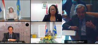 Prime Minister Jacobs attends bilateral meeting with United Nations Secretary General Anonio Guterres