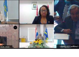 Prime Minister Jacobs attends bilateral meeting with United Nations Secretary General Anonio Guterres