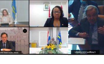 Prime Minister Jacobs attends bilateral meeting with United Nations Secretary General Anonio Guterres