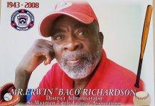 “We Story” The Collection presents, Erwin “Baco” Richardson St. Maarten Little League pioneer