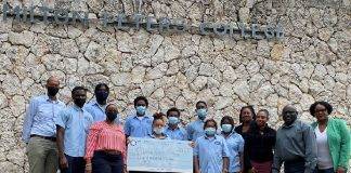Sol St. Maarten sponsors Solar Powered AC for MPC classroom #9 through project Keep a Cool Head
