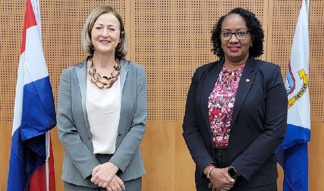 St. Maarten welcomes Ambassador Joke Brandt