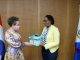 Prime Minister of St. Maarten Silveria E. Jacobs hosts State Secretary Alexandra van Huffelen for her first in-person meetings