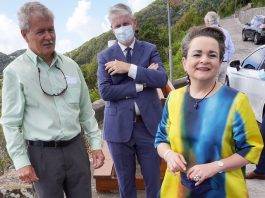 State Secretary Van Huffelen arrives on Saba