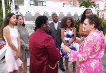 Presentation Saba Youth Council to State Secretary