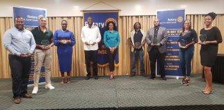 Nine Community Members receives Rotary Sunset’s Vocational Service Excellence Award