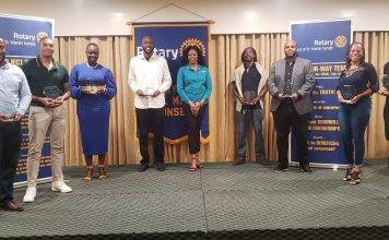 Nine Community Members receives Rotary Sunset’s Vocational Service Excellence Award