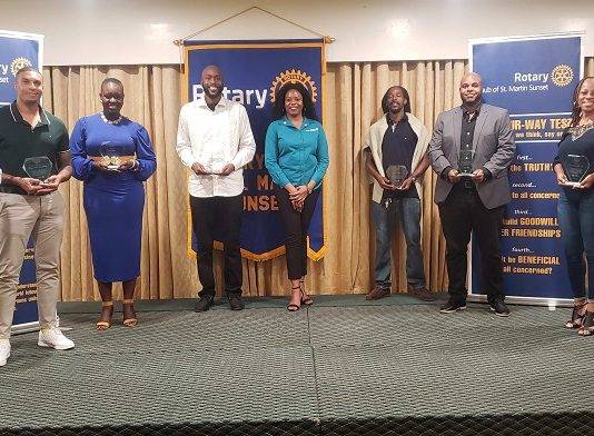 Nine Community Members receives Rotary Sunset’s Vocational Service Excellence Award