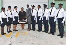 Inauguration of prison officers at the Prison and House of Detention