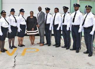 Inauguration of prison officers at the Prison and House of Detention