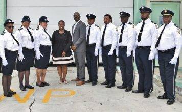 Inauguration of prison officers at the Prison and House of Detention