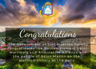 Congratulations Saint-Martin!