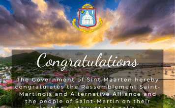Congratulations Saint-Martin!