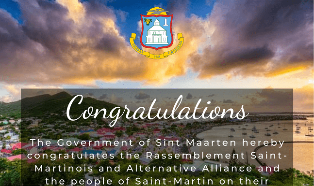 Congratulations Saint-Martin!