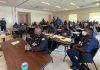 Emergency Service Officers participate in a joined Junior and Senior Leadership Training organized by the Fire Department and the Ambulance Service
