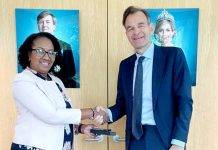 Prime Minister Jacobs visits Dutch Kingdom Ambassador