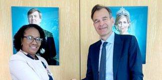Prime Minister Jacobs visits Dutch Kingdom Ambassador