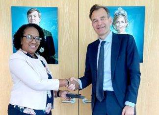 Prime Minister Jacobs visits Dutch Kingdom Ambassador