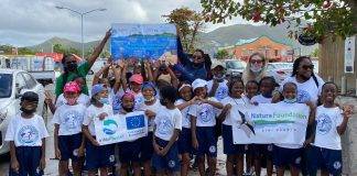 The Nature Foundation St. Maarten Conducts Impactful In-No-Plastic Presentations and Beach Clean-ups with Local Schools