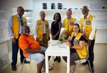 Sint Maarten Lions Club Improves the Lives of Six persons in our community through a donation of Eyeglasses.