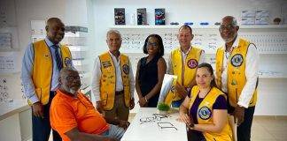 Sint Maarten Lions Club Improves the Lives of Six persons in our community through a donation of Eyeglasses.