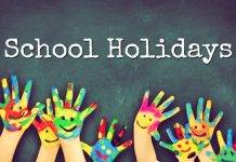SCHOOL VACATION DAYS 2022 – 2025