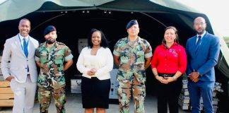 Minister of Justice Anna E. Richardson Visits Aruba Justice Agencies