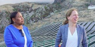 Minister Schouten arrives on Saba
