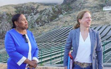 Minister Schouten arrives on Saba