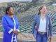 Minister Schouten arrives on Saba