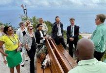 Dutch Parliament visits Saba