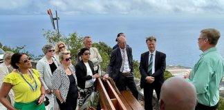 Dutch Parliament visits Saba
