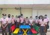 SDA Grade 6 class donates play equipment to SMMC