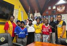 Sint Maarten Lions Club donates to Sports and Performing Arts.
