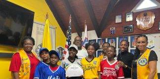 Sint Maarten Lions Club donates to Sports and Performing Arts.
