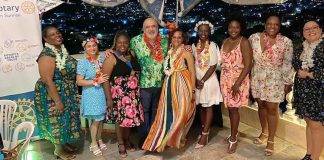 ST. MARTIN SUNRISE INSTALLS NEW BOARD FOR ROTARY YEAR 2022-2023