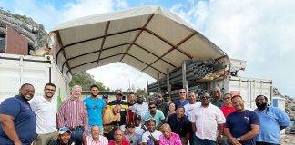 Highest point Under the Hill buildings celebrated