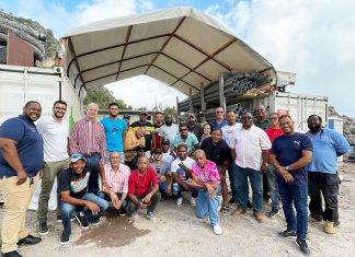 Highest point Under the Hill buildings celebrated